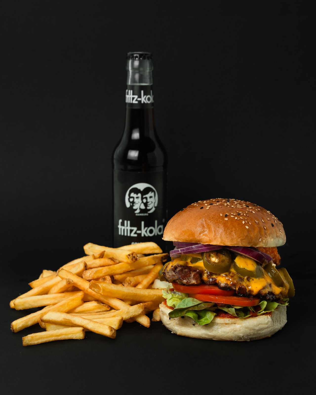 Smash-Style Patty mit geschmolzenem Käse